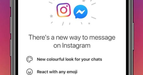 Fusion chats Instagram et Messenger