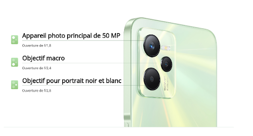 Realme C35 -module photo