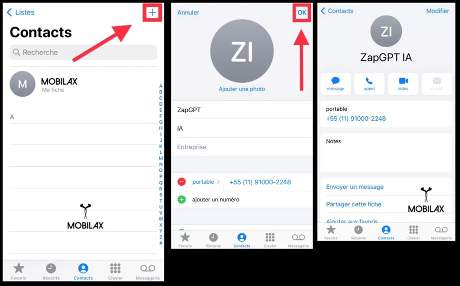 zapgpt ia avec whatshapp