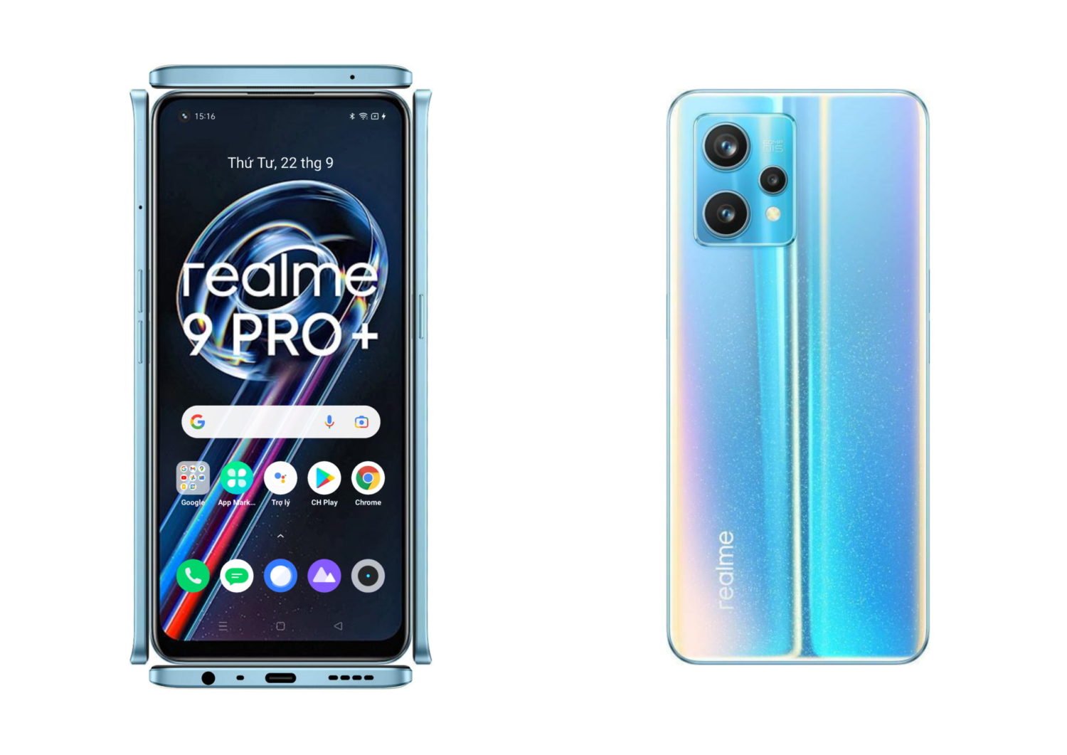 Le smartphone Realme 9 Pro+