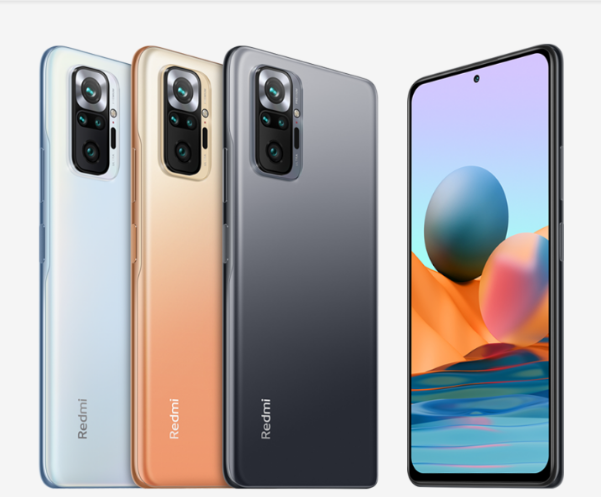 Le smartphone Xiaomi Redmi Note 10 Pro