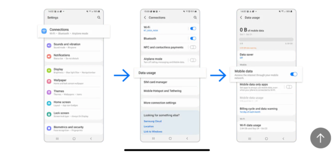 Partage connexion Samsung : apprenez à le configurer