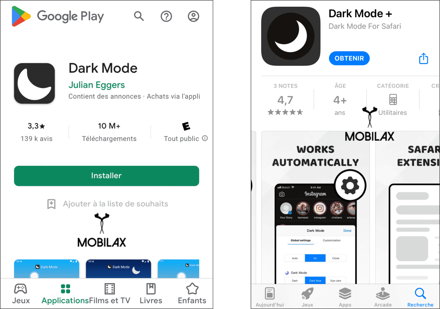 Dark Mode