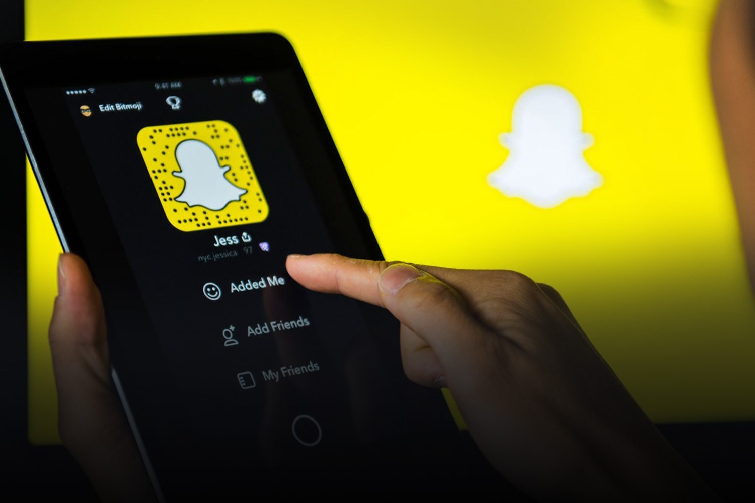 activer le thème sombre de l’application Snapchat depuis un smartphone Android