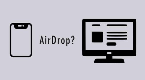 AirDrop sur Mac et iPhone