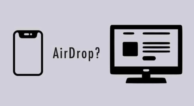 air drop sur mac et iphone
