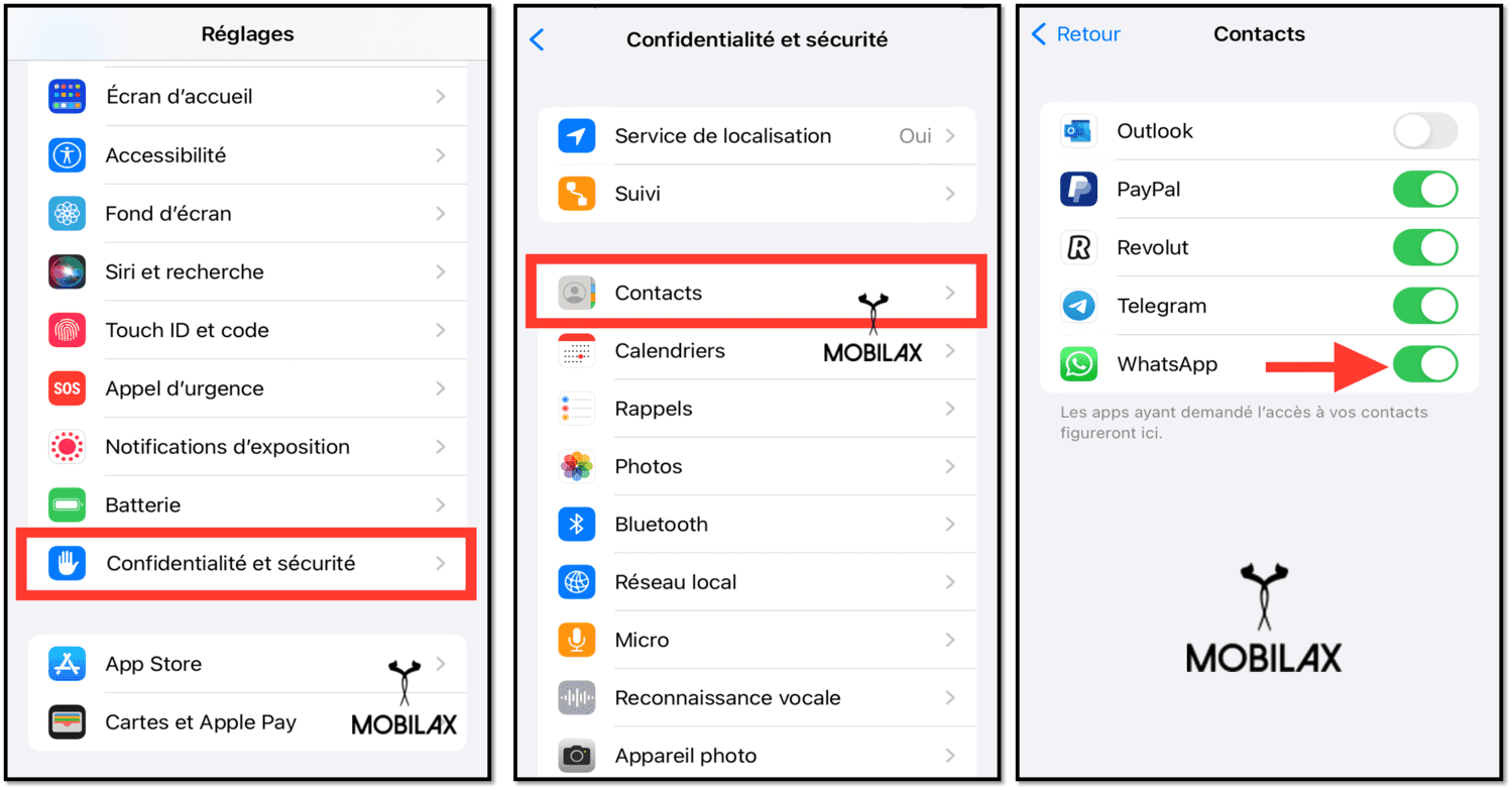 Ajouter et à sauvegarder manuellement une fiche contact
