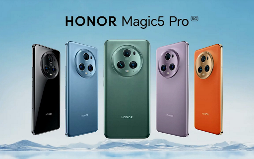Le Honor Magic 5 Pro sous différentes déclinaisons de couleur, simple customisation ou modèles réservés au marché étranger ?
