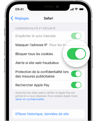 Comment bloquer les cookies