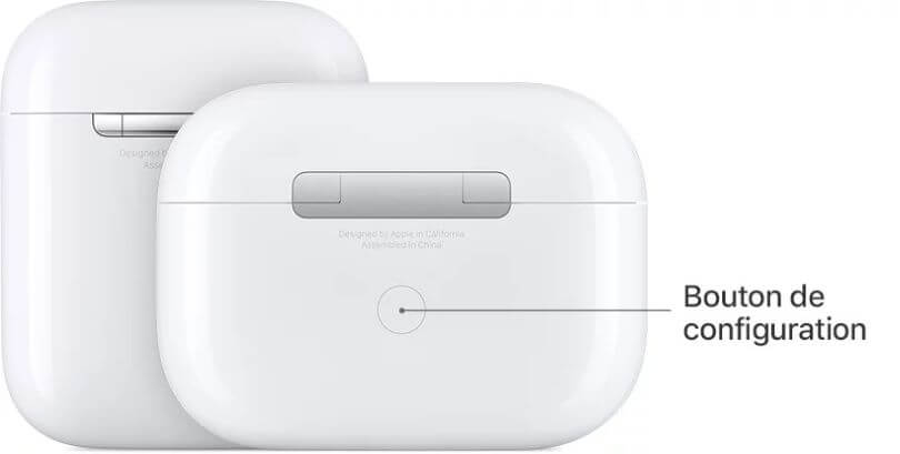 réinitialiser les airpods et airpod pro