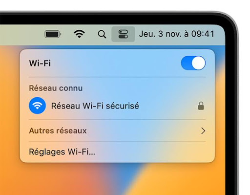 mot de passe Wifi via un ordinateur