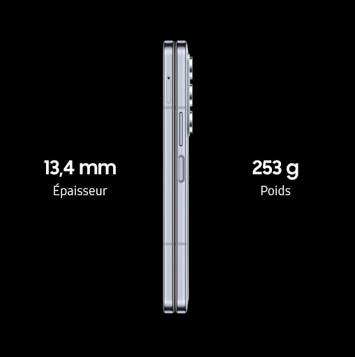 Galaxy Z Fold 5 poids de 253g