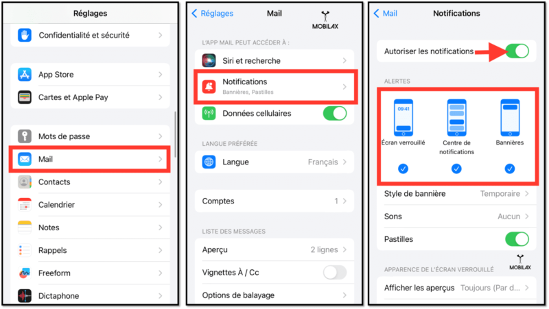 Pourquoi je ne reçois plus mes mails sur mon téléphone