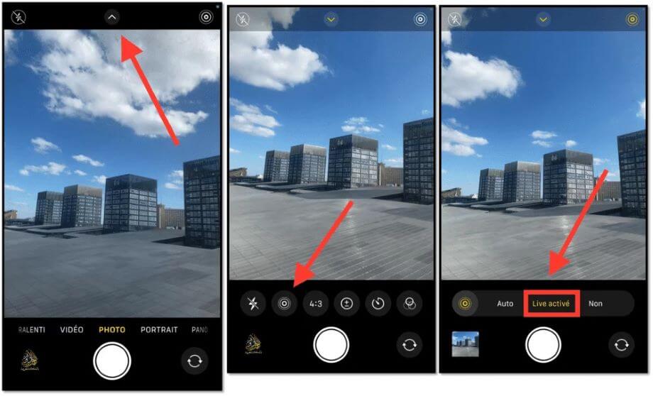 iphone activer le live photos