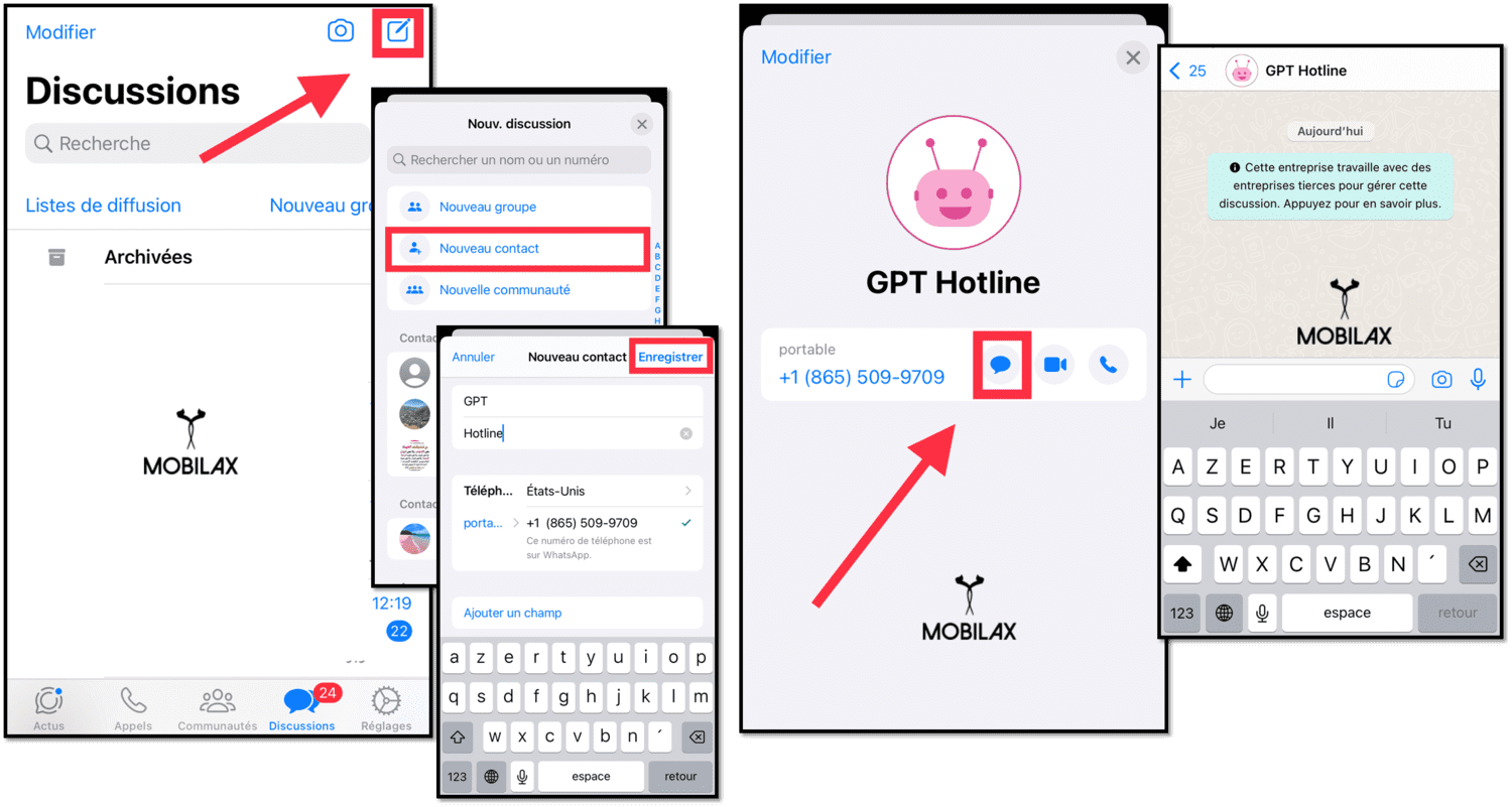 GPT Hotline avec WhatsApp