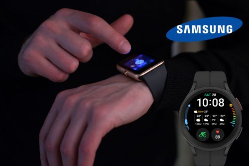 Nouvelle smartwatch avec écran agrandi de Samsung en cours de lancement