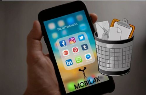 ou se trouve la corbeille des sms iphone